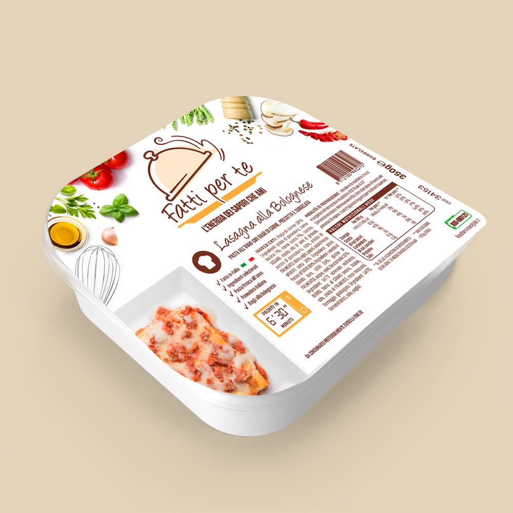 Realizzazione packaging per comunicazione food