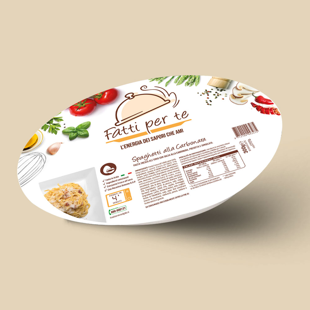 Realizzazione packaging per comunicazione food