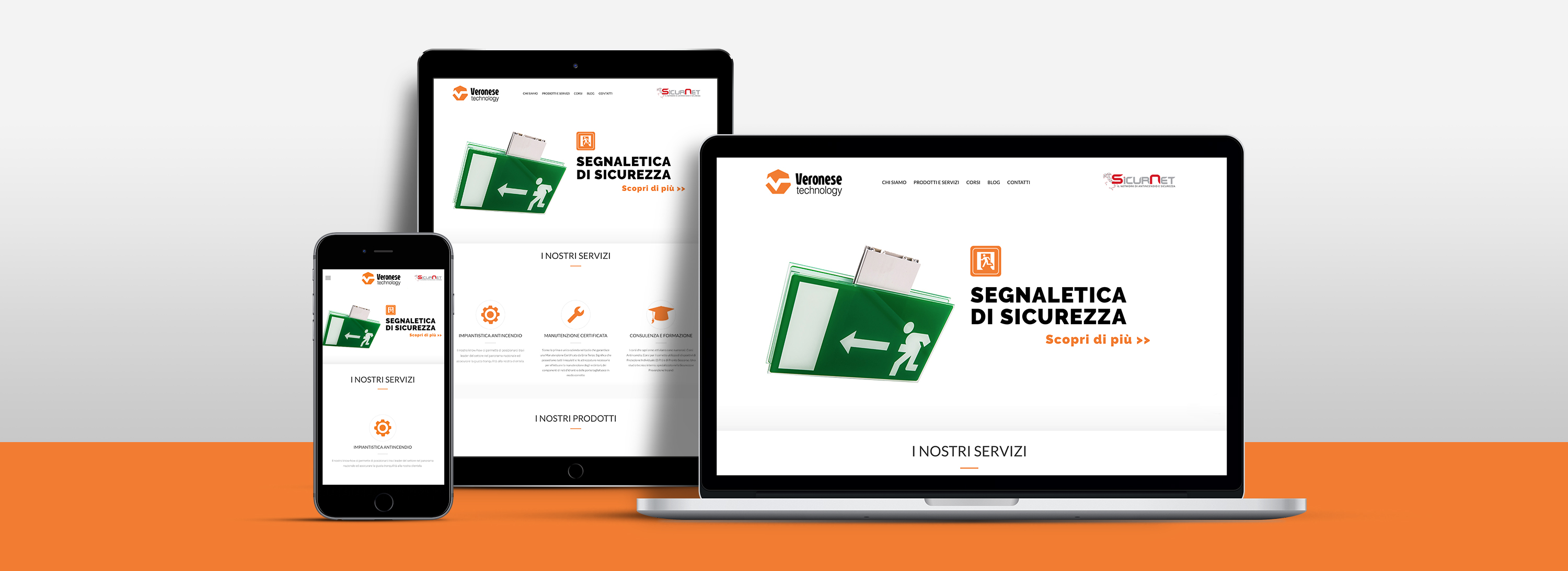 Realizzazione siti mockup per siti web